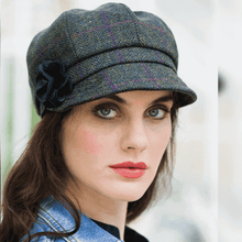 Load image into Gallery viewer, Irish Landscape Newsboy Tweed Hat