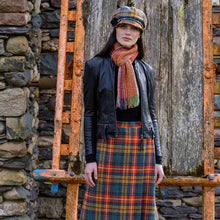 Load image into Gallery viewer, Irish Tweed Ladies Newsboy Cap Bright