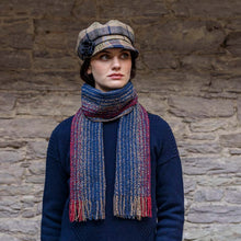 Load image into Gallery viewer, Brown Plaid Irish Newsboy Ladies Hat