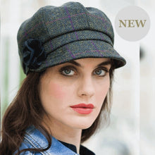 Load image into Gallery viewer, Irish Landscape Newsboy Tweed Hat