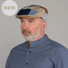 Load image into Gallery viewer, Summer Irish Patchwork Flat Cap