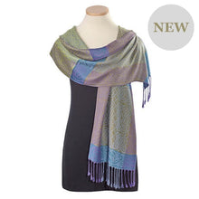 Load image into Gallery viewer, Eternal Knots Lavender Women's Scarf