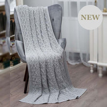 Load image into Gallery viewer, Heavyweight Irish Knit Throw