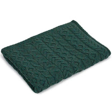 Load image into Gallery viewer, Soft Merino Wool Aran Cable Knit Throw