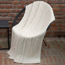 Load image into Gallery viewer, Heavyweight Irish Knit Throw