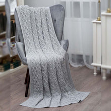 Load image into Gallery viewer, Heavyweight Irish Knit Throw