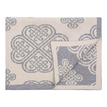 Load image into Gallery viewer, Celtic Spiral Knit Wool Throw