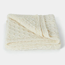 Load image into Gallery viewer, Honeycomb Irish Aran Throw
