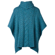 Load image into Gallery viewer, Ladies Aran Heavyweight Poncho
