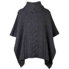 Load image into Gallery viewer, Ladies Aran Heavyweight Poncho