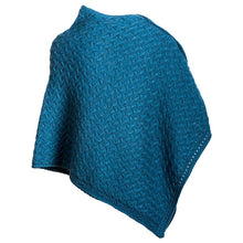 Load image into Gallery viewer, Merino Irish Poncho with Side Buttons