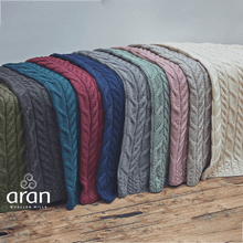 Load image into Gallery viewer, Irish Merino Wool Blanket Color Swatches Tara
