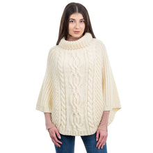 Load image into Gallery viewer, SAOL Donegal Rolled Collar Sweater ML132100 tarairishclothing.com
