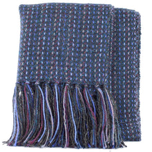 Load image into Gallery viewer, Mucros Weavers Light Blue Hand Knit Irish Scarf MWA95 TaraIrishClothing.com