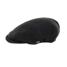 Load image into Gallery viewer, Irish Tweed Kerry Cap Black