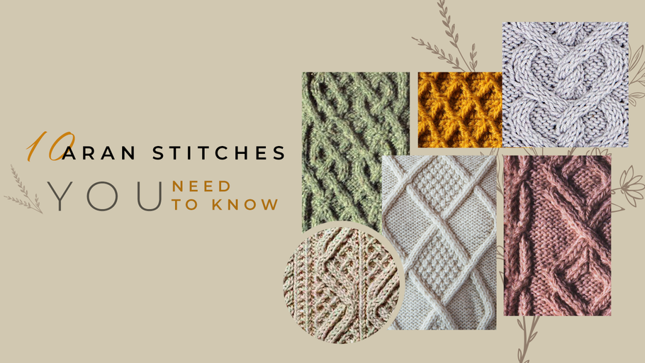 10 Aran stitches you need to know