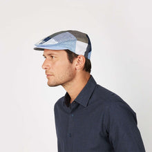 Load image into Gallery viewer, Men&#39;s Linen Patchwork Irish Cap
