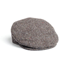 Load image into Gallery viewer, Handcrafted Irish Tweed Flat Cap – Gray
