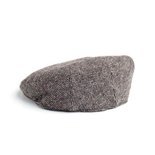 Load image into Gallery viewer, Handcrafted Irish Tweed Flat Cap – Gray

