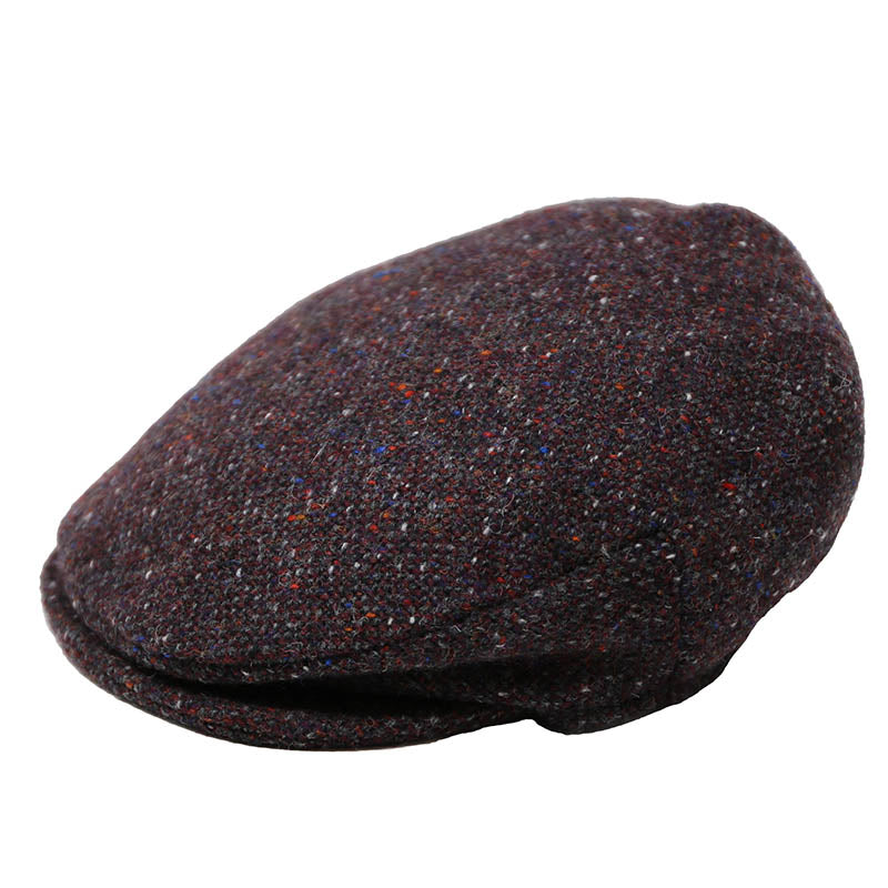 Handcrafted Irish Tweed Flat Cap – Charcoal