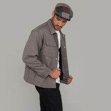 Load image into Gallery viewer, Men&#39;s Hanna Hats Patchwork Tweed Cap
