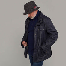 Load image into Gallery viewer, Men&#39;s Authentic Irish Wool Cap with Feather
