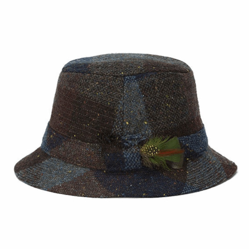 Men's Irish Wool Walking Hat with Feather
