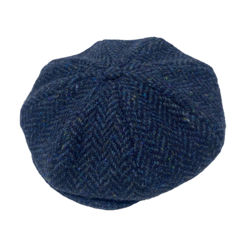 100% Irish Tweed 8 Piece Newsboy Cap