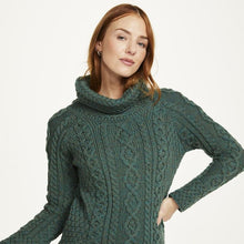 Load image into Gallery viewer, Women&#39;s Merino Irish Cable Knit Sweater

