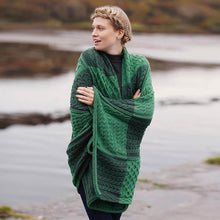 Load image into Gallery viewer, Patchwork Merino Wool Irish Throw
