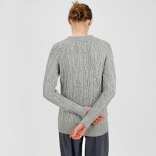 Load image into Gallery viewer, Women&#39;s Lambswool Crew Neck Irish Sweater
