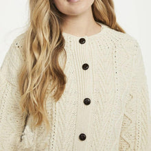 Load image into Gallery viewer, Ladies Traditional Aran Lumber Jacket
