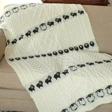 Load image into Gallery viewer, Irish Sheeps Merino Throw
