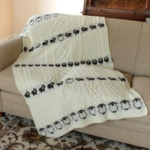 Load image into Gallery viewer, Irish Sheeps Merino Throw
