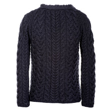 Load image into Gallery viewer, Traditional Irish Cable Knit Ladies Cardigan
