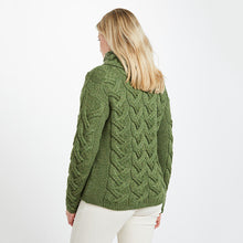 Load image into Gallery viewer, SuperSoft Merino Irish Cowl Neck Sweater
