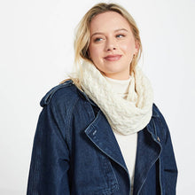 Load image into Gallery viewer, Ladies SuperSoft Merino Wool Aran Loop Scarf
