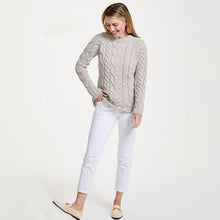Load image into Gallery viewer, Aran Knit Cable Sweater
