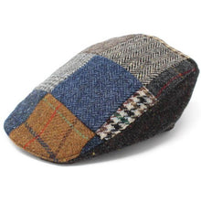 Load image into Gallery viewer, Patchwork Tweed Flat Cap from Ireland
