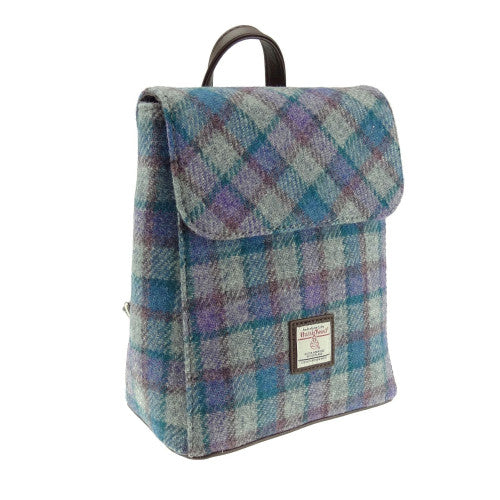 Tweed and Leather Irish Backpack