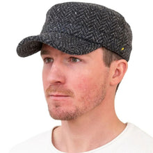 Load image into Gallery viewer, Men&#39;s Kerry Irish Tweed Cadet Hat
