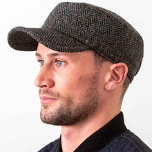Load image into Gallery viewer, Contemporary Irish Donegal Tweed Cadet Hat
