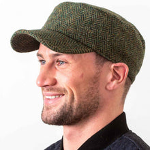 Load image into Gallery viewer, Contemporary Irish Donegal Tweed Cadet Hat
