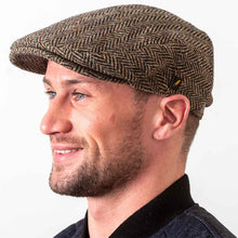 Load image into Gallery viewer, Handcrafted Mens Irish Quilted Flat Cap
