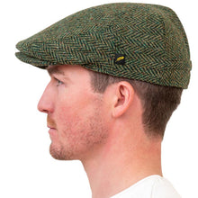 Load image into Gallery viewer, Handcrafted Mens Irish Quilted Flat Cap
