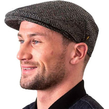 Load image into Gallery viewer, Men&#39;s Authentic Flat Cap Donegal Tweed
