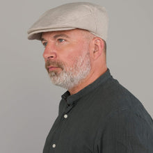 Load image into Gallery viewer, Hanna Hats Men&#39;s Irish Linen Flat Cap
