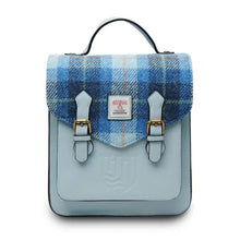 Load image into Gallery viewer, Harris Tweed &amp; Leather Scottish Backpack

