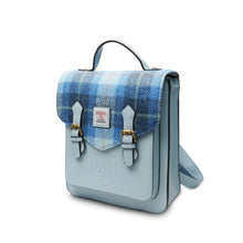 Load image into Gallery viewer, Harris Tweed &amp; Leather Scottish Backpack
