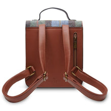 Load image into Gallery viewer, Harris Tweed &amp; Leather Scottish Backpack
